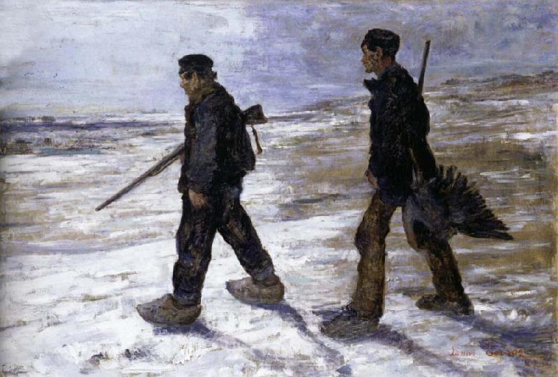 James Ensor The Poachers Norge oil painting art